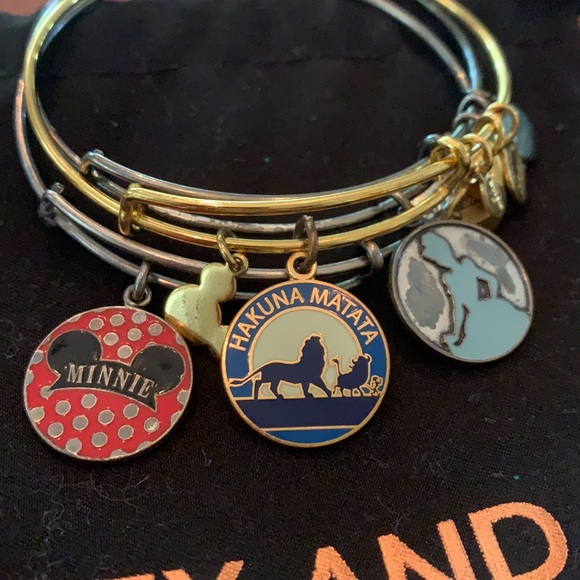 Alex & Ani Disney Bundle (3 bangles) - Picture 2 of 8